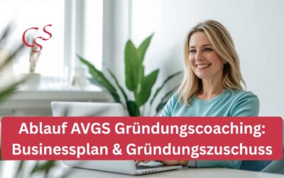 Ablauf AVGS Gründungscoaching: Businessplan & Gründungszuschuss